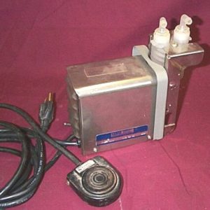 Pump, Pulse, Adjustable with foot switch