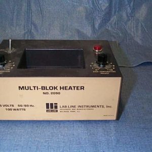 Bath, Dry Block, Lab-Line, Model 2090..Multiblok heater