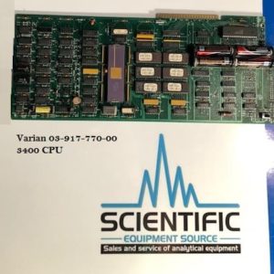 CPU circuit board W/4 AA BATTERY IBDH, for Varian 3400