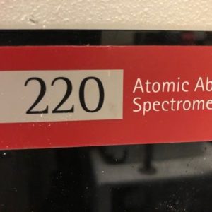Atomic Absorbtion Spectrophotometer, Varian 220