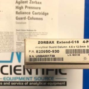 ZORBAX Extend C-18, 5 µm, 4.6 x 12.5 mm guard cartridge (ZGC), 4/pk PT# 820950-930 (Copy) (Copy)