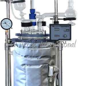 100L Ai Fully Customizable Single Jacketed Glass Reactor, New
