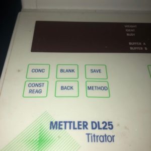 Mettler Toledo DL25 Titrator, Refurbished