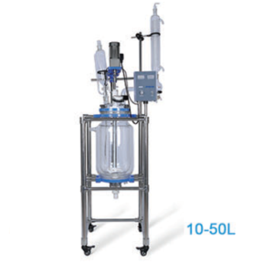 50L SES Jacketed Glass Reactor ( extractor), New