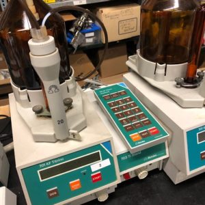 KF Titrator, Metrohm 701 with 703 stirrer and 701 controller, used