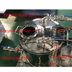Hemp Ethanol Extraction Jacketed Centrifuge SES PP-480, New