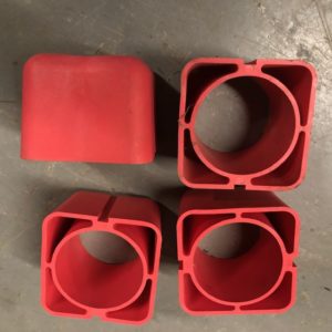 Centrifuge Adapter, Beckman 1 place, red, 250ml** Refurbished